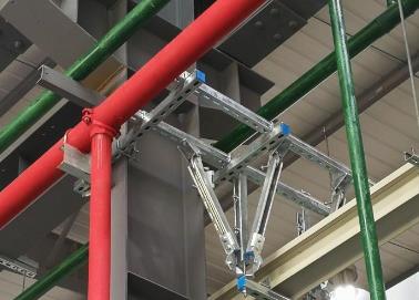讷河该抗震支架的整体式支吊架结构协调性好